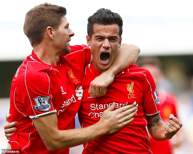 He enjoyed the best years of his career at Liverpool before signing for Barcelona for £130m