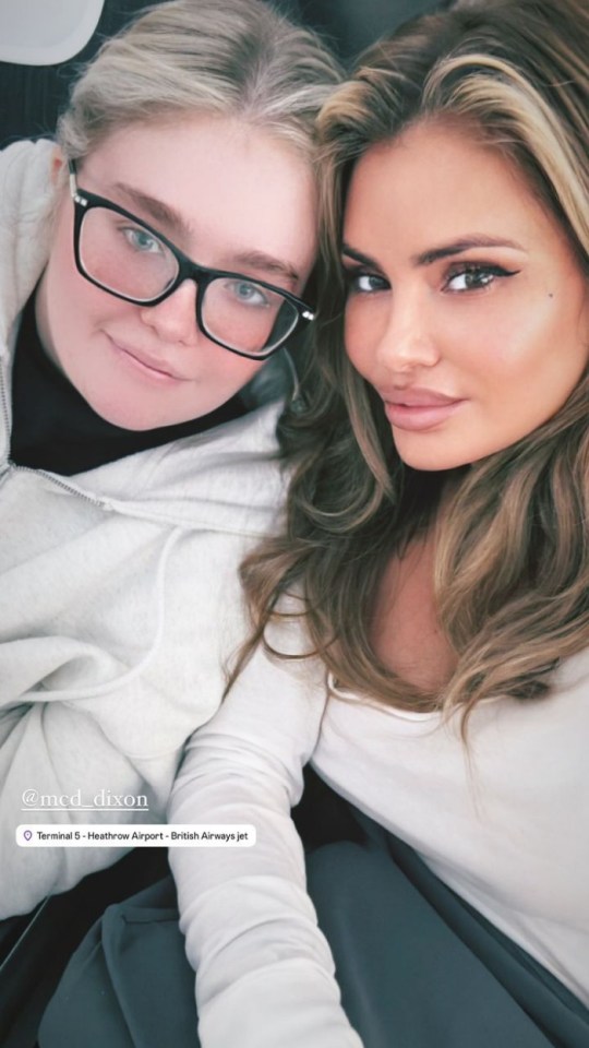 Chloe Sims jets rarely seen daughter Madison to LA,