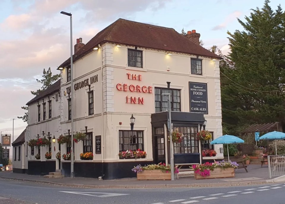 The George Inn pub.