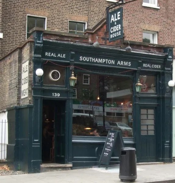 Southampton Arms pub at 139.