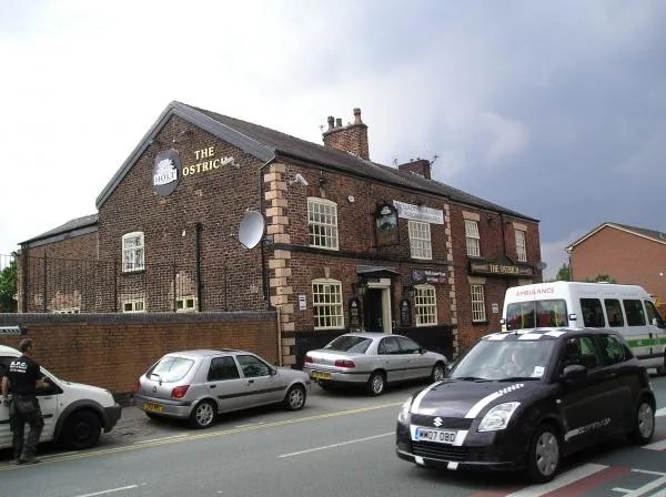 The Ostrich pub.