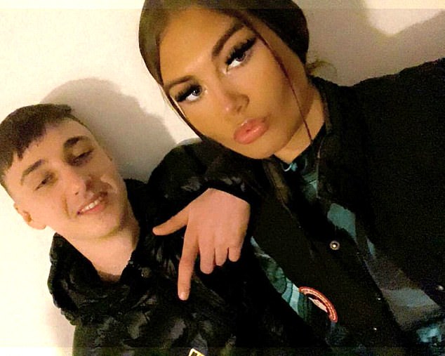 Jay with his best friend, Lucy Mae Law