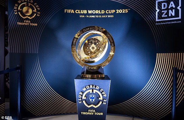 DAZN will serve as the broadcasters for the Club World Cup, which will begin next month