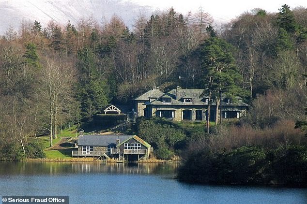 Schools used the illicit money to fund a luxury lifestyle including the purchase of a motor boat, luxury cars and a £5million fishing and shooting estate in the Lake District (above)