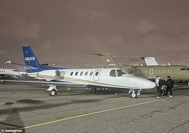 Just hours before the tragedy, Williams, 39, had chronicled his journey from New Jersey to California in posts on Instagram. One eerie photo captured the Cessna 550 at Teterboro Airport late Wednesday night as he boarded the flight, tagging Shapiro in the image