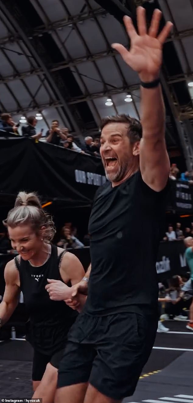 The pair¿s close connection was evident again in January when they competed together at Manchester fitness event Hyrox doubles, which would have involved extensive training