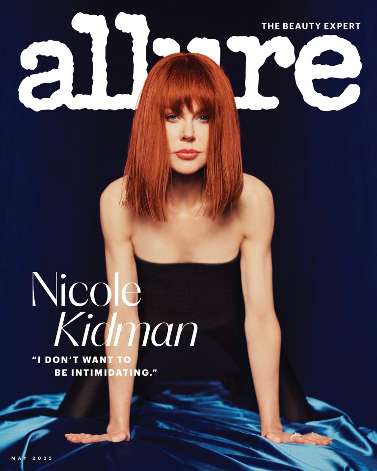 Allure magazine cover featuring Nicole Kidman.