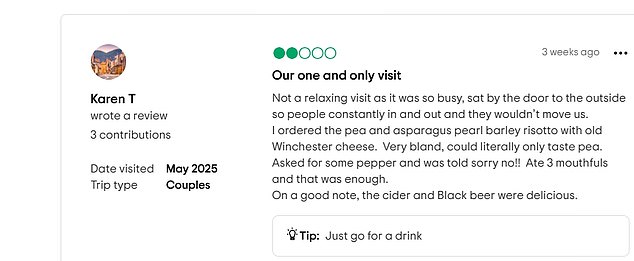 Clarkson's pub only uses Great Britain's produce to further support British farmers - meaning some common condiments aren't on offer