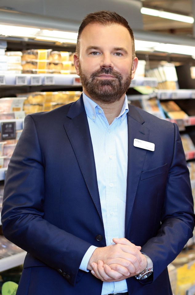 Photo of Stuart Machin, newly appointed Chief Executive of M&S.