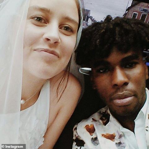 Society had been transfixed when Maddison secretly ran off to be married to DJ Olaoluwa Modupe-Ojo in 2015 (pictured together). However, the couple have since separated