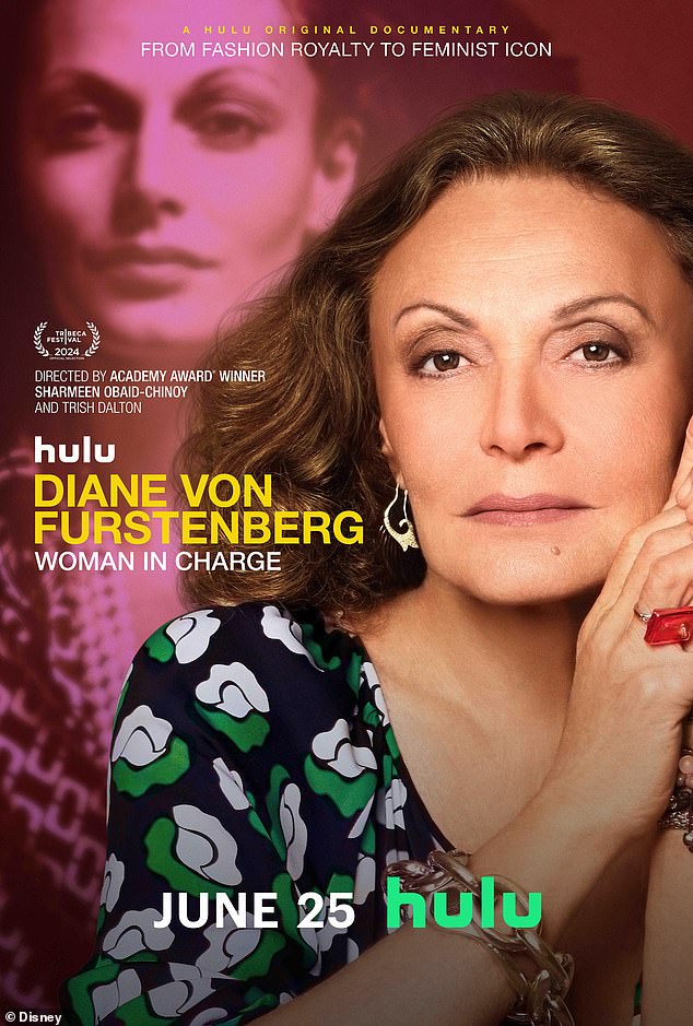 In a 2024 TV documentary, von Furstenberg boasted of how Mick Jagger and David Bowie once suggested she join them for a threesome: 'I considered it and I thought: 'OK, this is a great thing to tell your grandchildren, then I came back to the room and they were two little skinny things, and I didn't',' she recalled