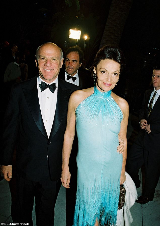 A 2015 biography of von Furstenberg, with which she collaborated, detailed how she continued to play the field in the years before she and Diller finally married