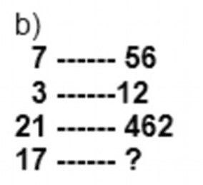 Can you work out the missing number in this puzzle?