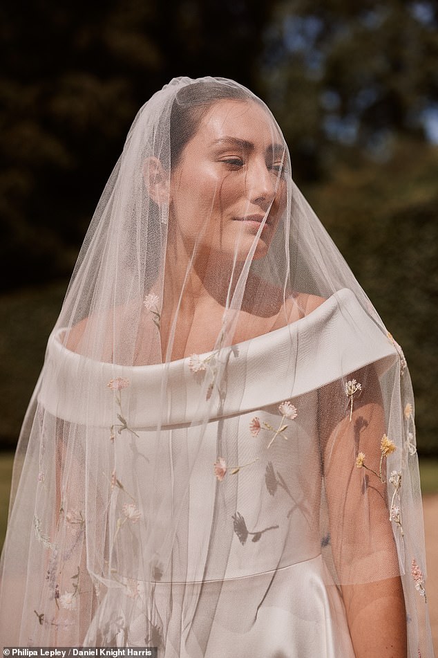 Phillipa Lepley says brides are becoming more keen on 'totally bespoke, exceptionally special veils' to say 'I do' in