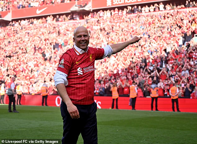 Slot's success in the dugout has seen him develop into a managerial superstar in recent times