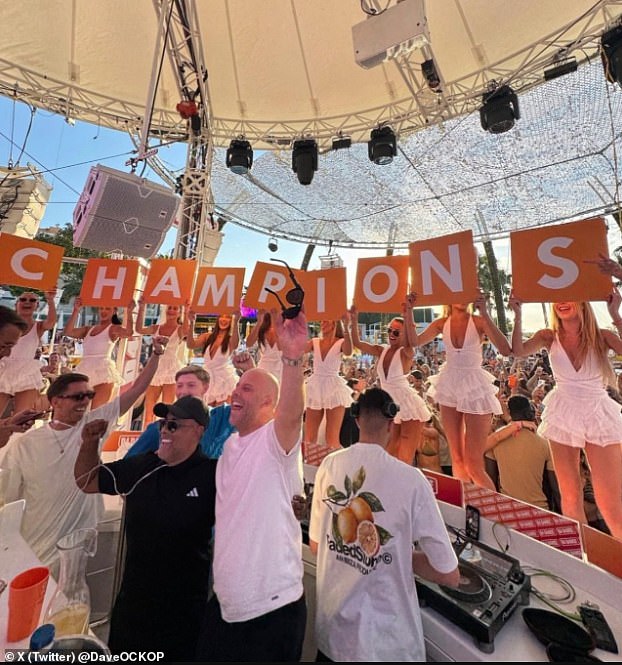 The Reds boss was seen partying in Ibiza last week as he made the most of their title success
