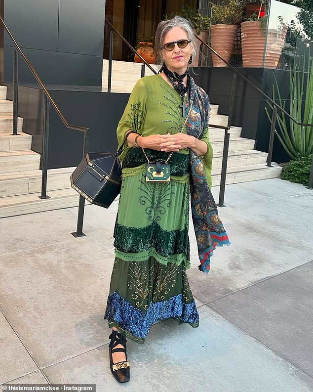 A close friend of actor Nicolas Cage, Maria admitted that she was once a close member of Johnny Depp's entourage, and 'used to have a crush on her'
