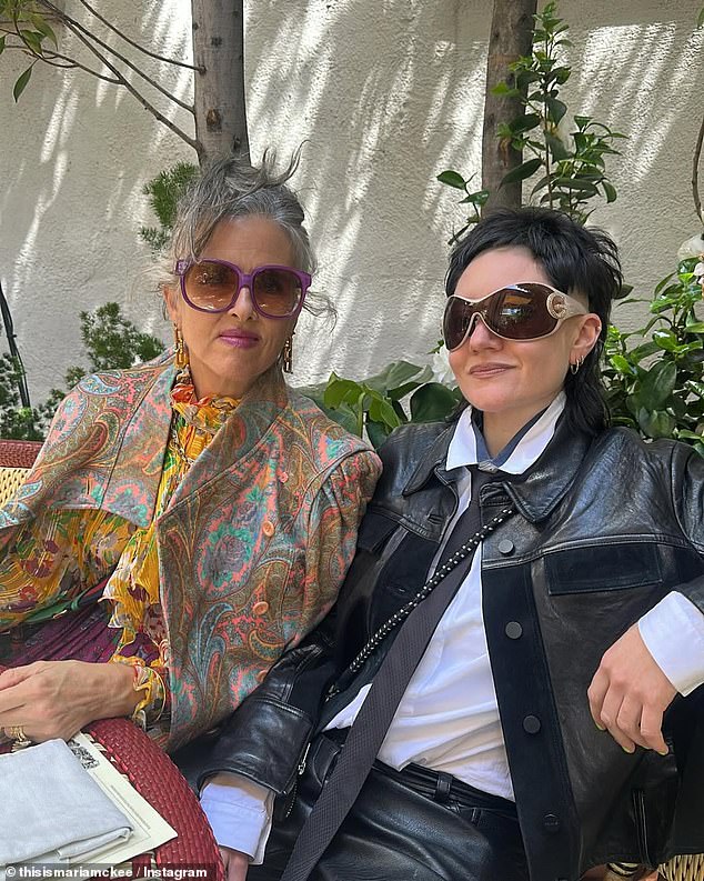 While Maria has been married since 1999, they are in an open relationship, and live in separate flats, with the singer sharing she realised she was gay when she was a child