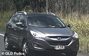 A 2011 silver Hyundai ix35 hatchback with registration 414-EW3 (pictured) was believed to be the car Pheobe travelled to Airport Drive in