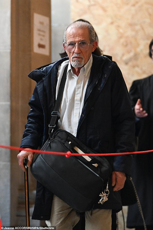 The highest sentence of eight years in prison was handed down to 69-year-old gang ringleader Aomar Aït Khedache (pictured)