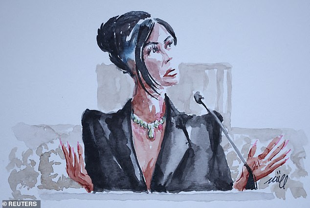 During an emotional testimony to the court last week, Ms Kardashian said ' I was certain I was going to die'