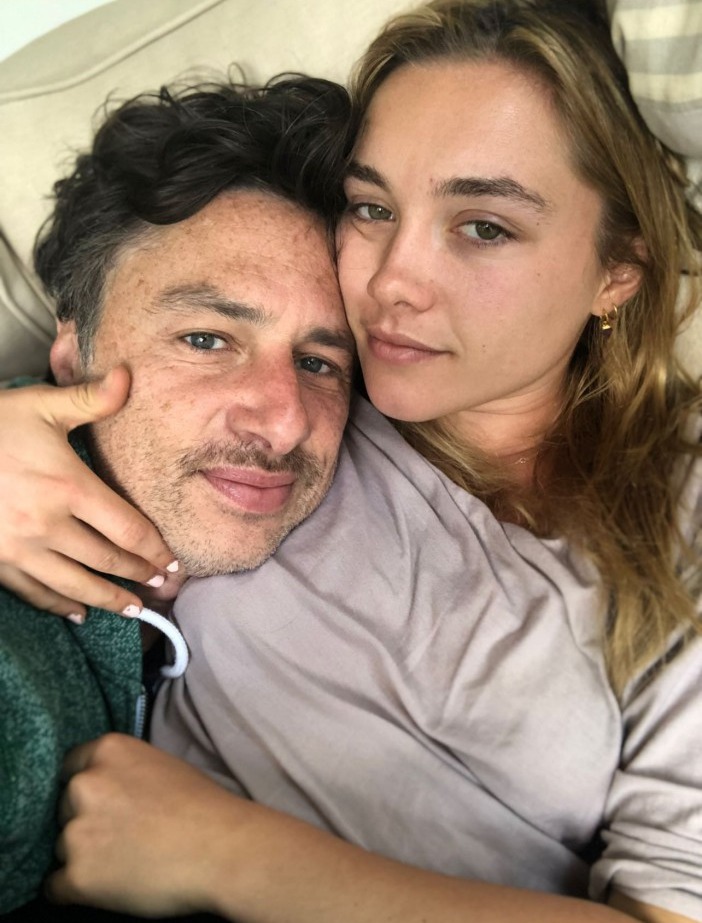 Zach Braff, 45, says he feels 'blessed' to have met girlfriend Florence Pugh as he posts gushing tribute on her 25th birthday</p>
<p>Happy Birthday to the most fun person Ive ever met. I would have felt blessed to have smiled with your for one night. I cant believe I get to giggle with you everyday. What a pleasure it is to know you. What a gift to the world it was that you were born.</p>
<p>zachbraff/Instagram