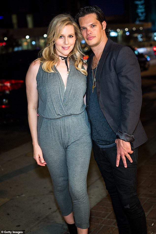 After moving to LA, Abi won a role on soap opera Days Of Our Lives where she met her now husband Ari Welkom (pictured together in 2016)