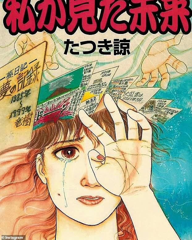 In 1999, after consistently having what she described as visions of the future, Tatsuki released her book which was titled, 'The Future I Saw' (cover pictured)
