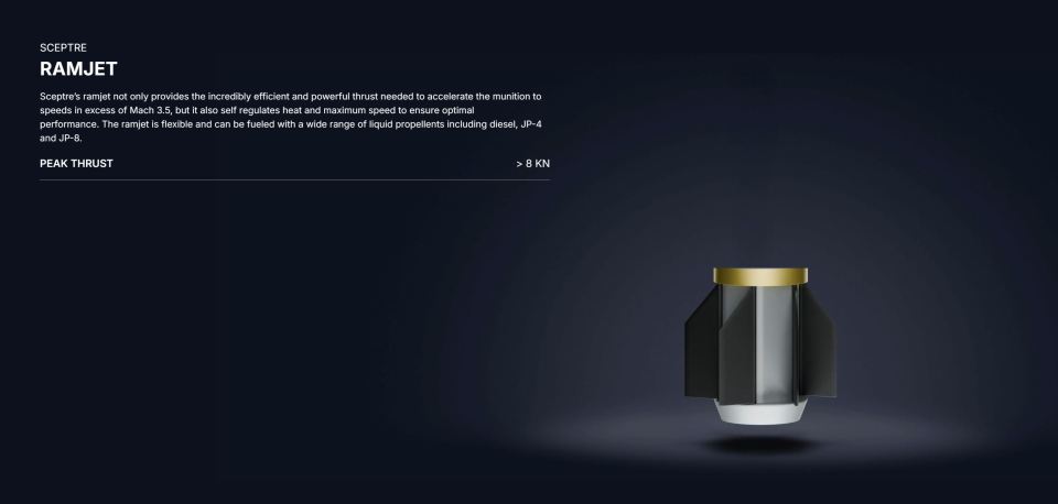 Illustration of a supersonic artillery shell.