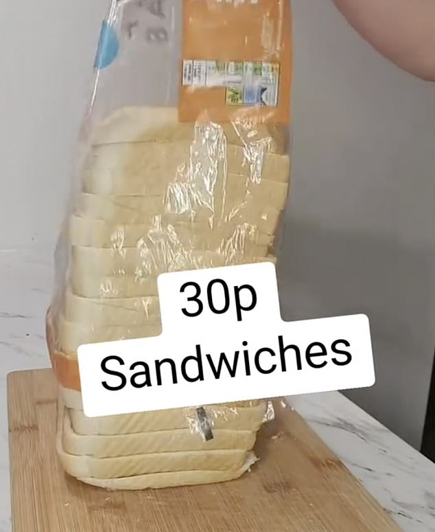 Jo, who is in her 40s, has three teenagers at home, and has now perfected how to make her family's lunch for well under £2 a week