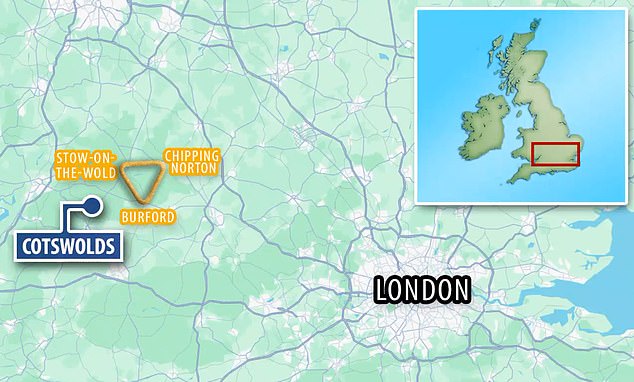 The Cotswolds is a picturesque holiday destination located a scenic 90-minute train ride from London. Popular destinations include the 'golden triangle' of villages which are most easily accessible from London - comprising Stow-on-the-Wold, Chipping Norton and Burford