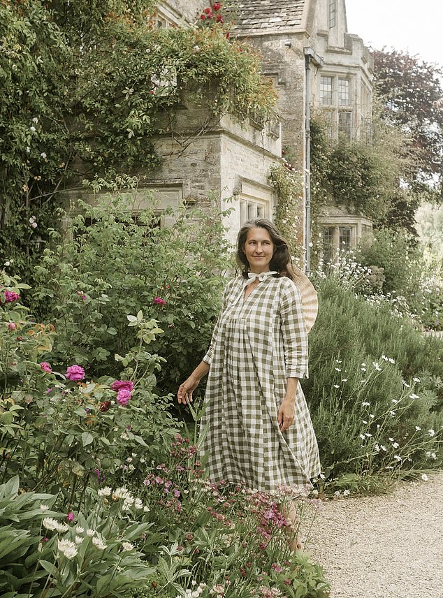 American expat Kirk (pictured) who has four children aged between two and nine, shares a slice of her fairytale life in the Cotswolds each day with her 31,000 Instagram followers