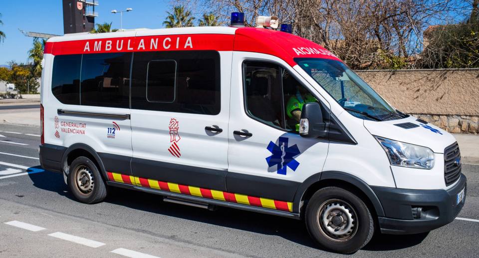 Valencia ambulance.
