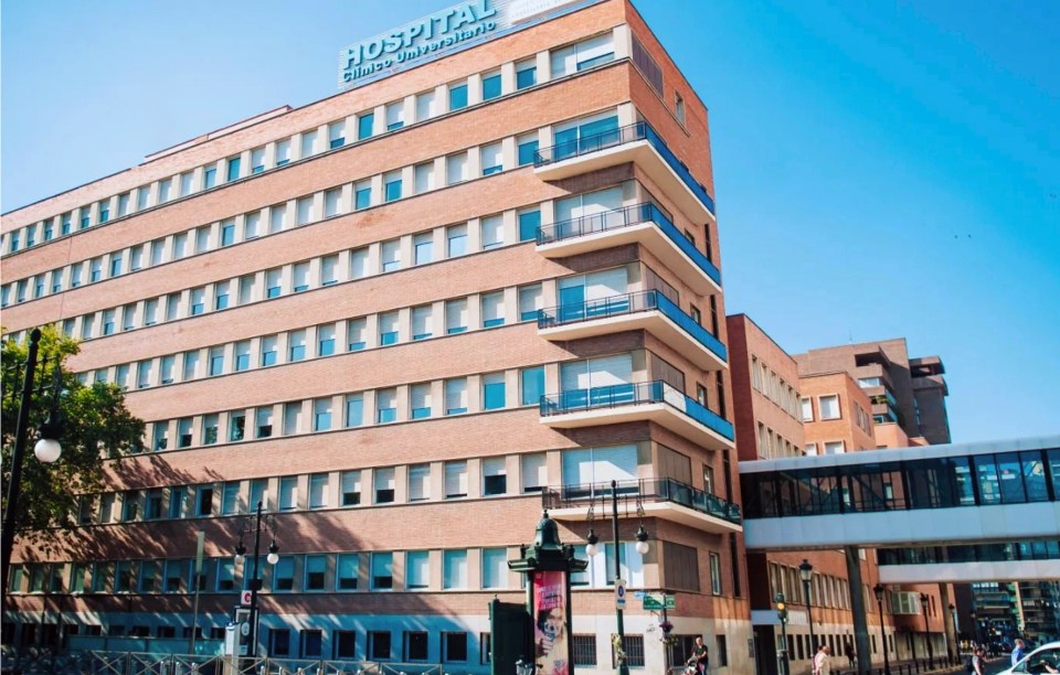 Hospital Clínico Universitario in Valencia, Spain.