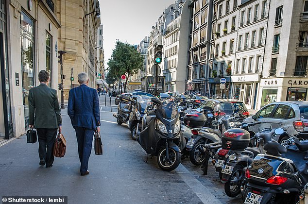 Mr Arnheim went missing in the Marais area of Paris (pictured, stock image)