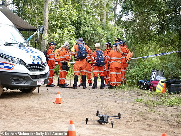 Daily Mail Australia can reveal a drone specialist was brought in to assist with the search