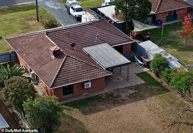 Walpole was offended when Loader said she should be in the kitchen baking scones rather than drinking with boys. She set him alight in the backyard of her home at Howlong (pictured)