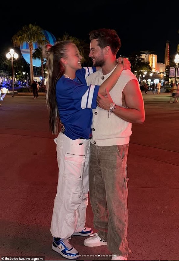 Despite insisting their bond was platonic during their time on Celebrity Big Brother, they have sparked speculation that things have now progressed to the next level after Chris jetted to America for JoJo's 22nd birthday as he enjoyed a holiday with her family