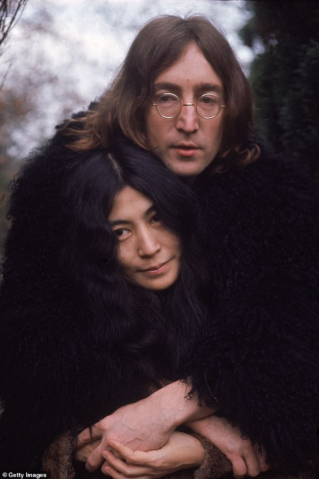 Kyoko lived in a cult and knew nothing of Yoko and John Lennon's frantic efforts to find their missing child. Their bid was as desperate as it was public, costing $1.5million in today's money. It was the stuff of headlines and late-night talk shows. (Pictured: Yoko Ono and John Lennon)