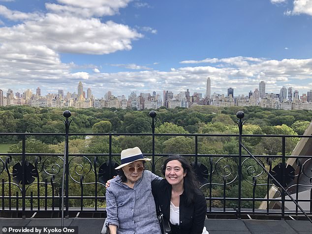 She was 30 years old, and she hadn’t spoken to her mother for more than two decades. (Pictured: Yoko Ono and Kyoko).