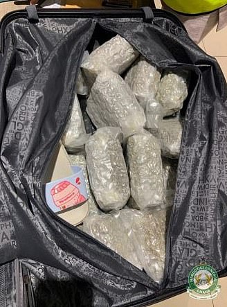 The NACOC claimed that luggage checks revealed that the young Brit had hidden 32 slabs of substances suspected to be a narcotic drug in her suitcase, which later tested positive for cocaine