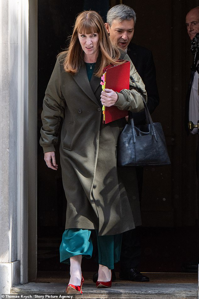 Senior Labour figures said they had been contacted by friends of Ms Rayner inviting them to help create a ¿think-tank¿ which would ¿promote a more confident centre-Left programme within government¿. Last night a source close to Ms Rayner, 45, insisted the claims were ¿absolute nonsense¿