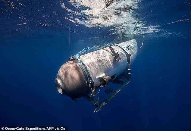 The Titan was neither officially registered nor certified. There had been a catalogue of technical and safety failures on board. Key protocols were ignored before the fatal dive. Above shows the Titan submersible beginning a descent