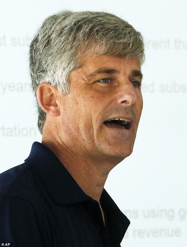 OceanGate CEO and co-founder Stockton Rush once said: 'The company¿s registered in the Bahamas and they don¿t do punitive damages, so don¿t even bother suing me, according to Antonella Wilby, an expert in remotely operated underwater vehicles