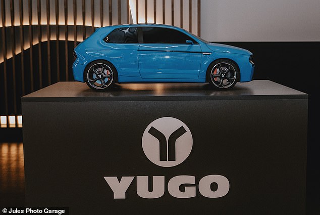 Speaking at the Munich car design event, Bjelić said the mission for the Siaj is to 'preserve the heritage of the old Yugo and create a design to bring the next Yugo into the future'