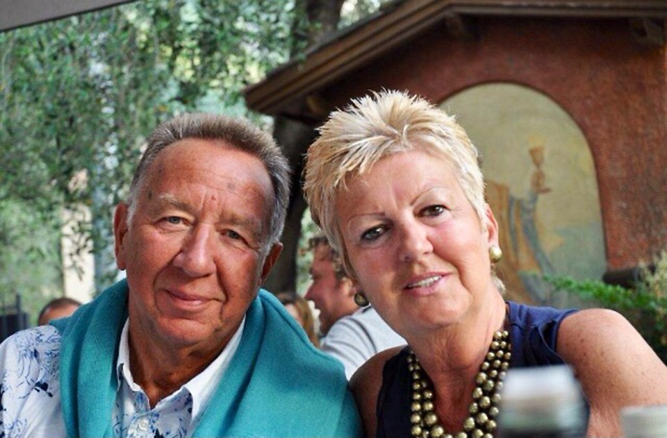 Photo of John and Janet Stocker, a British couple killed in the 2015 Tunisian beach massacre.