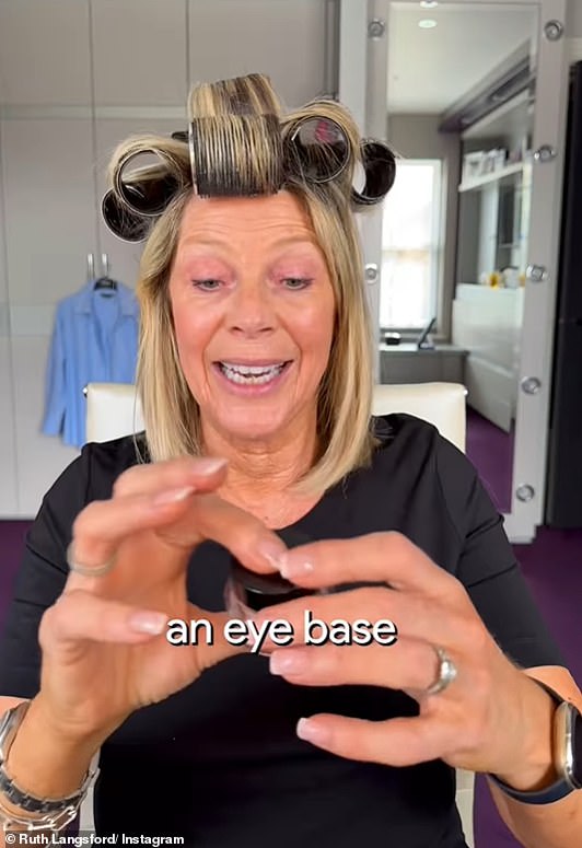 Ruth has resolutely kept her wedding and engagement rings on, even once declaring to a fan that she wouldn't remove them 'because I am still married' (pictured on May 10)