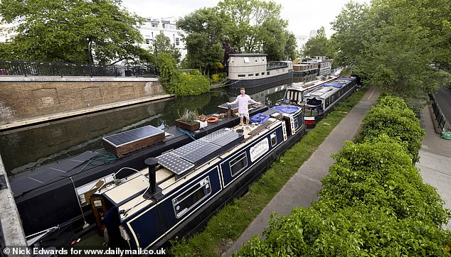My home for the night is a charming enough vessel which I found advertised on Airbnb for the reasonable price of £160-a-night