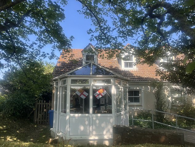 Pictured: The medical centre on the island - the closest hospital is in Guernsey