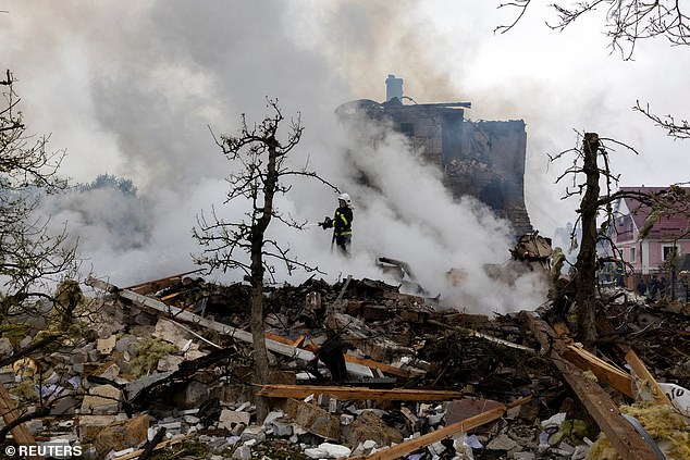 Ukraine said 45 cruise missiles were shot down, and 266 drones, from 367 separate strikes